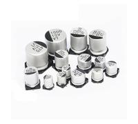 10pcs SMD Electrolytic Capacitor Aluminum 6.3V 10V 16V 25V 35V 50V 1UF 2.2UF 4.7UF 10UF 47UF 100UF 220UF 330UF 470UF 1000UF EKFBQBGW(50V33UF)