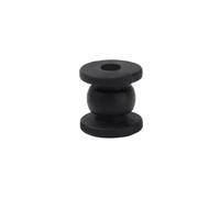 10pcs Smell che assorbono le sfere anti -vibrazione degli ammortizzatori per il controller di volo F4 F7 compatibili con il quadrumo e le parti del drone RC(BLACK 12X4X11.7MM)