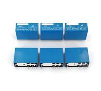 10Pcs SMI-2P Series DC 05V 12V 24V PCB 8Pin DPDT Power Relay 5A/250VAC MQXFCZUX(10Pcs 24VDC)