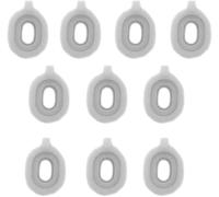 10Pcs Sousaphone Valve Guide Cuscini 18x26.7mm Sousaphone Valve Posizionamento Guide Guarnizioni Ottone Strumenti Pad Parti di Ricambio Set Strumento di Riparazione Accessorio Tipo E