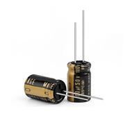 10Pcs Speaker Audio Filter Capacitor Audio Aluminum Electrolytic Capacitor For Audio Hifi Amplifier 25UF 50UF 100UF 47UF 100UF CZAOINCU(25V100UF 10x16)