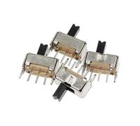 10PCS SS12D07 Mini interruttore a scorrimento verticale 1P2T Interruttore a levetta a 3 pin SMD PCB DPDT Interruttore verticale