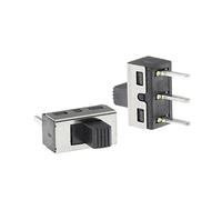 10PCS SS12D10 SS12D11 Toggle Switch 3Pins Straight Feet 1P2T Handle High 5mm Spacing of 4.7mm 3A 250V SS12D10G5