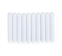 10pcs Stir Bar, PTFE Coated Laboratory Stir Rod, 60x9mm White Stirrer Bar for Mixing, Temperature up to 250℃, Includes 10 Stir for Use