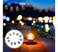 10pcs stringa lampada decorazioni per la festa di corda leggera festa sospesa a