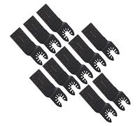 10pcs strumento multi oscillante, lame per 35 mm, lama per in acciaio ad alto tenore di carbonio, set di lame per oscillante in forma Set di lame per lame multitool(Fine