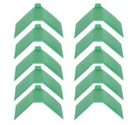 10pcs Supporto per Piccioni Supporto per Piccioni in Plastica per Piccioni Supporto per Colombe, Supporto per Piccioni Posatoi per Uccelli Forniture per Uccelli Accessori Durevoli in Plastica per Picc