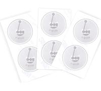 10PCS Tag NFC,NFC Sticker,NFC Tag Anti Metallo,NTAG215 Tag NFC Riscrivibili 25MM,540 Byte Tag NFC Programmabili,Compatibile con Amiibo Tagmo,per Tutti gli Smartphone e Dispositivi Abilitati NFC