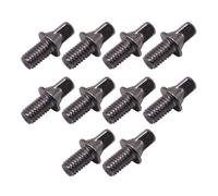 10Pcs Tamburo Aste di Tensione Vite Stretta Metallo Antiruggine Viti Corte Drum Hardware Viti Per Percussioni Parti Dello Strumento Filo Forte Metallo Breve