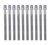10Pcs Tamburo Tensione Asta Metallo Vite Fissa Musical Strumenti Snare Bass Drum Hardware Parti Operare