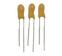 10pcs Tantalum capacitor 1uF 50V 105 50V1uF DIP Radial AUOQKQUT