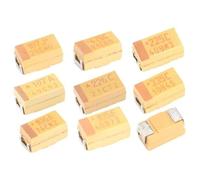 10Pcs Tantalum Capacitor D 100UF 150UF 220UF 330UF 470UF 680UF 2.5V 4V 6V 6.3V 10V 16V 25V 35V 50V 4.7 6.8 10 15 22 33 47 UF MQXFCZUX(D 2.5V 330UF)