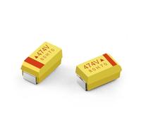 10Pcs Tantalum Capacitors Type A B C D SMD Capacitor 6.3V 10V 16V 25V 35V 50V 2.2UF 4.7UF 10UF 22UF 33UF 47UF 100UF 220UF 330UF MQXFCZUX(3216 A 10V 10UF)