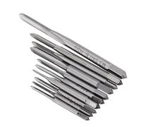 10pcs tap a mano mini set di rubinetti a mano M1 su m3.5, micro tap e die set di micro -vite set di micro -vite set, kit di attrezzi per tocco del filo metrico
