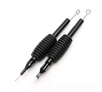 10PCS tatuaggio a gettare di tubi da 3/4" Tips prese con gli aghi,RS aghi per tatuaggio e tubi Combo,per la macchina del tatuaggio (3RS)