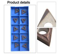 10pcs TCMT21.51 Milling-Insert TCMT110204-HM 1125 Carburo Insert-Blade for Steel