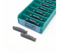 10pcs TDC3 TDC4 TT9030 TT9080 Carbide Aluminum Milling Cutter TDC3 TDC4 TT9030TT9080 Lathe Metal Turning Tool CNC Machine Blade Insert(TDC 3 TT9030)