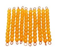 10pcs Ten-bead Bar Preshool Infant Kids Children Early Math Teaching Toy