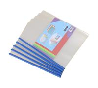 10Pcs Trasparente Cartella di File Barra di scorrimento Report Copertine