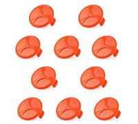 10Pcs Trimmer Spool Cover, Trimmer Spool Line cap Lawn Mower Parti di Ricambio per Black+Decker BCASK891D STC55