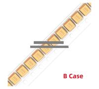 10pcs Type B 1UF 4.7UF 10UF 47UF 100UF 220UF Tantalum Capacitor 4V 6.3V 16V 20V 25V 35V 50V 3528 1210 227 476 107 475 106 105 AUOQKQUT(B 20V 10UF 106)