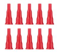 10Pcs Ugello Beccuccio Connettore Serbatoio Gas Ricarica Pratico Butano Ugello Adattatore Rosso, 18x7mm
