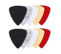 10PCS Ukulele Plettri Chitarra Morbida Alta Densità Texture Fast Play Adatto per Autentico Mellow Tonalità Mellow