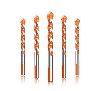 10Pcs Ultimate Brill Bits Multi-Material Triangle Drill Bit Diamond Set for Tile Concrete Brick Glass Wood Stone 4-12mm(10PC6MM)