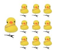 10pcs Unico 3D Cuffia Anatra Tornante Accessorio Moda Per Donne E Ragazze Divertente Forcine Duckbill Clip di Moda Tornante