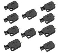 10pcs Universale Chiave Shell Caso di Ricambio per KEYDIY Transponder Auto Key Fob Shell 02Version Caso per KD per VVDI Key Blade Head