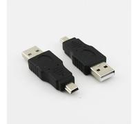 10pcs USB 2.0 A spina maschio a Mini USB B 5 pin maschio adattatore convertitore connettore