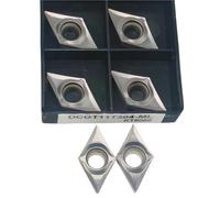 10PCS Utensile Da Taglio ML KT8060 Inserti In Metallo Duro Tornio CNC Utensili Di Tornitura Per Acciaio Inossidabile Utensili Per Tornio(DCGT11T304-ML KT8060)