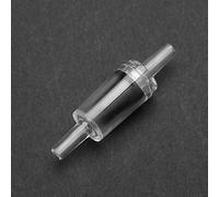 10Pcs Valvola di Controllo del Flusso d'Aria dell'acquario One Way Valvola di ritegno Non Ritorno Valvola di ritegno per Pompa di Ossigeno(Nero)