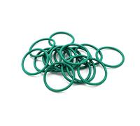 10pcs verde fkm in gomma fluoro o guarnizione della guarnizione anello cs 2,4 mm di spessore,14×9.2×2.4
