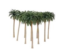 10pcs Verde Modello Di Cocco Palme Da Cocco Per Lo Scenario Del Paesaggio Fai Da