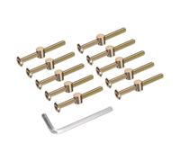 10Pcs Viti M6x60mm + Dadi M4