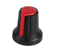 10pcs Wh148 Switch Switch Tappo Manopola In Plastica Manopola Prugna 15x17mm AG2 Manico 6 Mm,Red