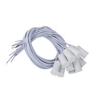 10PCS Wired Door Sensor,NC Recessed Wired Door Window Sensor Magnetic Reed Switch for Home Security Alarm System