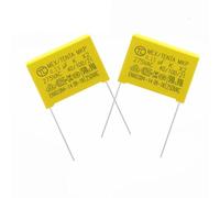 10PCS X2 capacitor 15mm 275VAC 275V 0.022UF 0.047UF 0.1UF 0.15UF 0.22UF 0.33UF 0.47UF 0.68UF 1UF Polypropylene film NWPNLXEA(1UF 22MM)