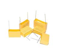 10pcs X2 capacitor 22.5mm 275VAC 275V 0.22UF 0.33UF 0.47UF 0.56UF 0.68UF 0.82UF 1UF 1.2UF 1.5UF 2.2UF Polypropylene film AUOQKQUT(X2 275VAC 0.33UF)