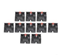 10PCS ZB2BE102C Pulsante Joystick Interruttore 10A Impermeabile per Prestazioni Stabili e Lunga Durata