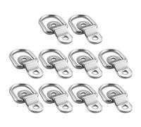 10Pezzi D Ring Bolt On Truck Pick Up Bed Cargo Tie Down Anchors Strap Hook Clips
