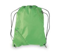 10pezzi ZAINO BORSA TRACOLLA SACCA ZAINETTO CERNIERA MARE GITA ARANCIONE ROSSO