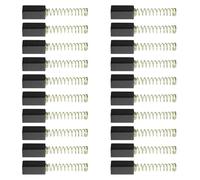 10pieces Sewing Machine Carbon Brushes 5x5x12mm 250w Motor Brush Replacement Part Accessories Home