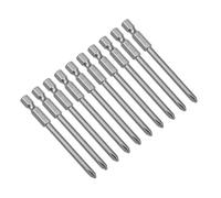 10pz 1/4pollici Hex Gambo 75mm Phillips 4.5PH1 Magnetico S2 Punta cacciavite