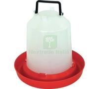 10PZ ABBEVERATOIO AVICOLI A SIFONE + MANIGLIA CONTRO PP LT 5 D CM 30: