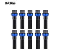 10pz Bulloni Ruota 45mm 14x1,5 Sfera R14 per Mercedes E350 E450 E43 E53 E63 S...