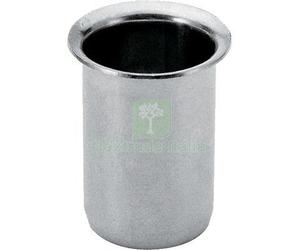 10PZ BUSSOLA RACCORDO A COMPRESSIONE 055 ITAP ACCIAIO INOX MM 20: