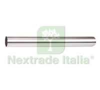 10PZ CANOTTO LISCIO IN OTTONE CROMATO Ø MM.30 LUNGHEZZA CM.25: