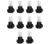 10Pz Car Interior Strumento Lampadine T4.7 T4.2 T3 12V Auto Cruscotto Lampade Aria Condizionata Pulsante Indicatore Luminoso Bianco,T4.2